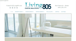 Desktop Screenshot of living805.com